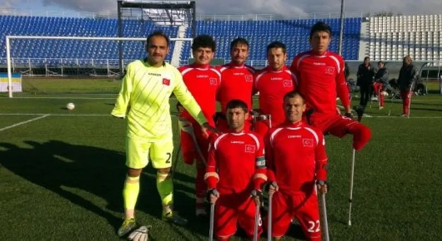 AMPUTE FUTBOL TAKIMIMIZ MÜTHİŞ!