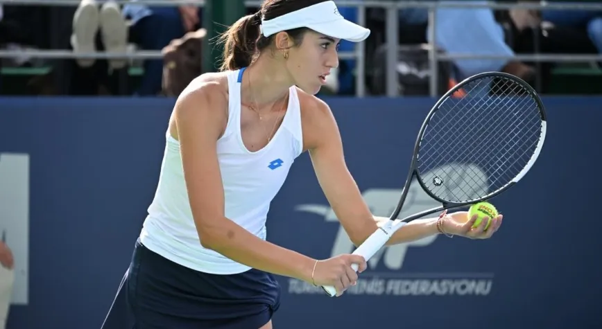 Ankara Open’da Finalin Adı: Berfu Cengiz- Teodora Kostovic