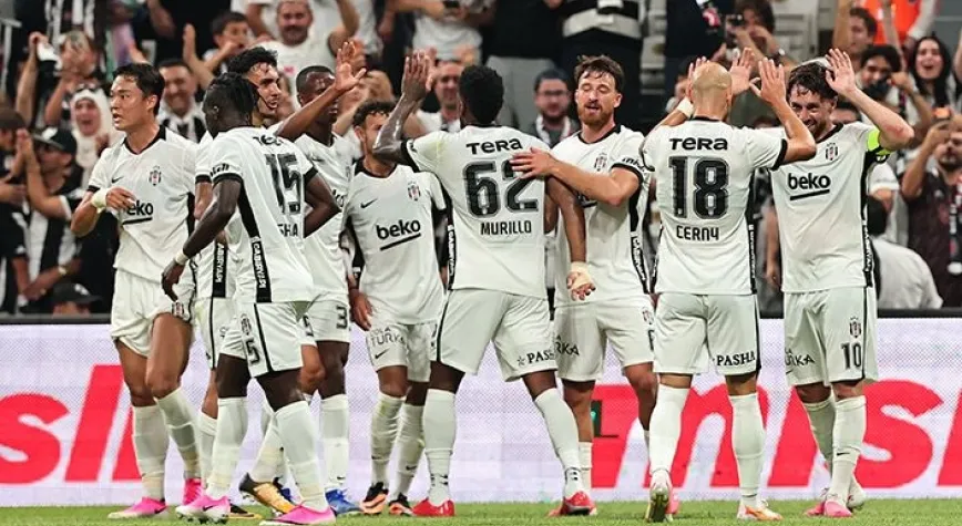 BEŞİKTAŞ'IN EYÜP MAÇI PAROLASI: GALİBİYET...