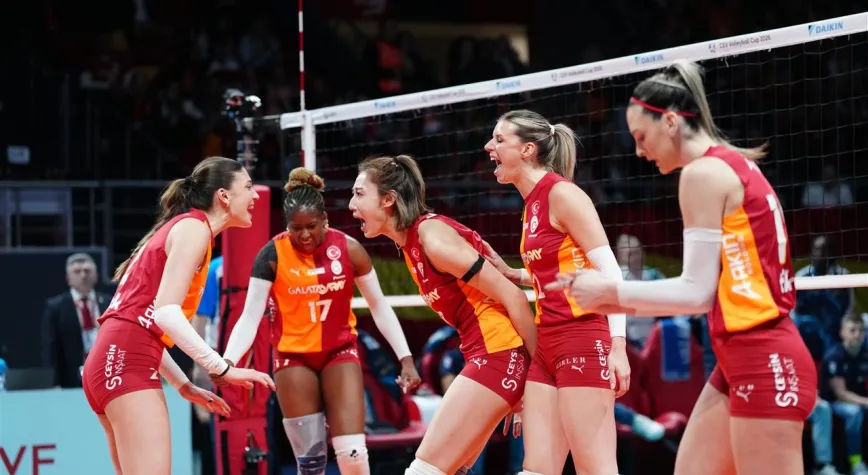CEV KUPASI GALATASARAY DAİKİN'İN...