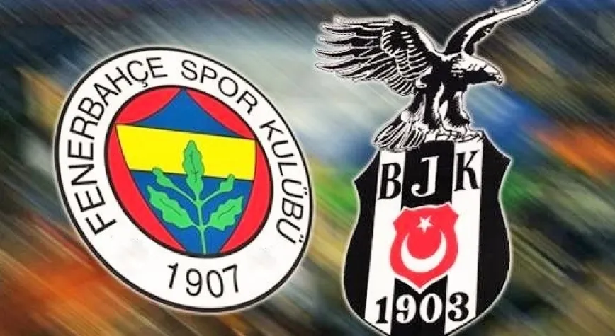 FENERBAHÇE- BEŞİKTAŞ DERBİSİ'NDE İLK 11'LER...