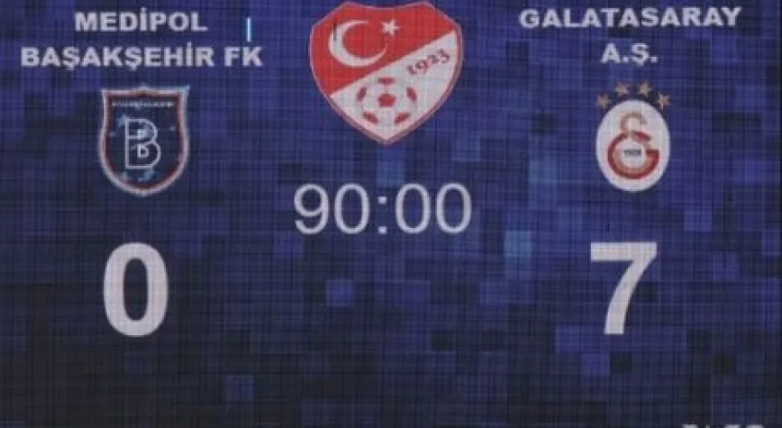 FARKLI SONUÇ: 7-0