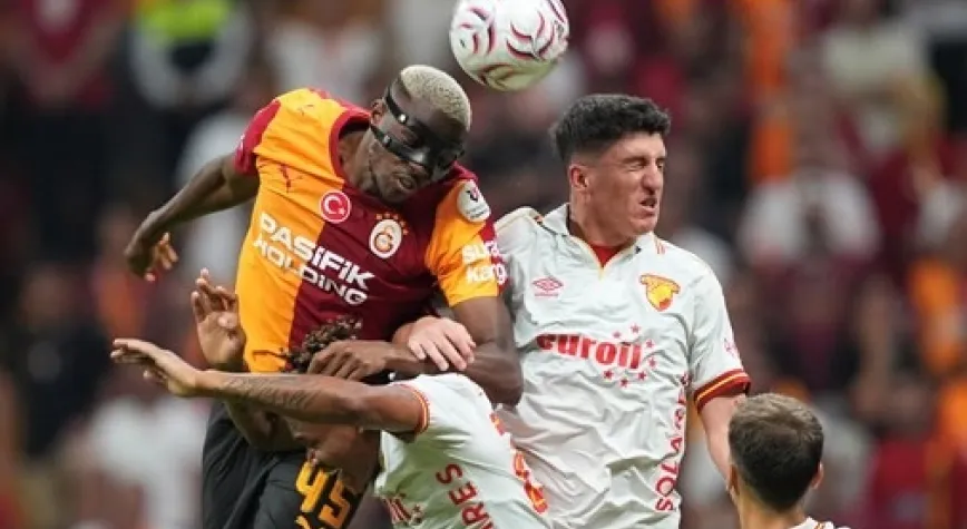 GALATASARAY GÖZTEPE'Yİ 3-2'YLE GEÇTİ...