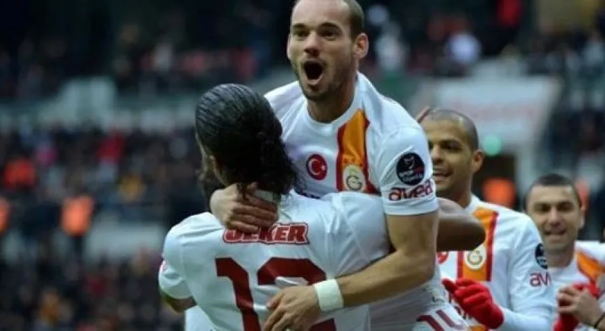 GALATASARAY KARABÜK'Ü 1- 0 YENDİ...