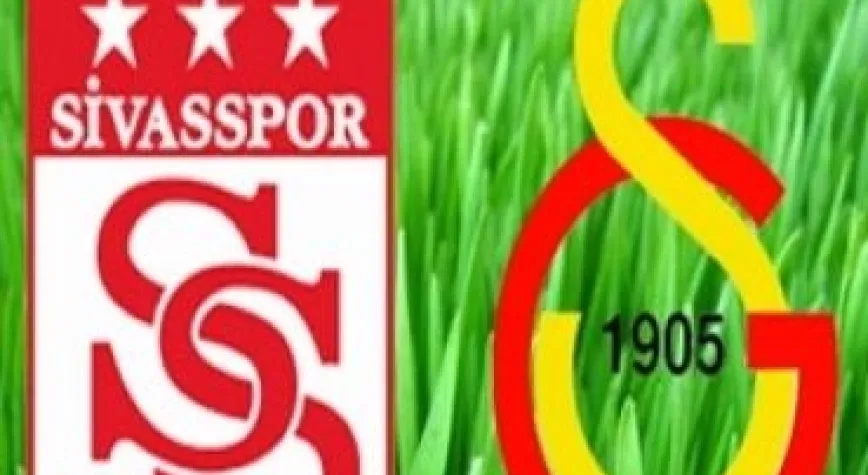 GALATASARAY SİVAS'LA PUAN SAVAŞINDA!..