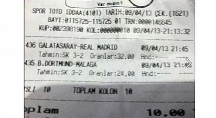 İDDİACIYA BAK: 10 LİRAYA 8 BİN LİRA...
