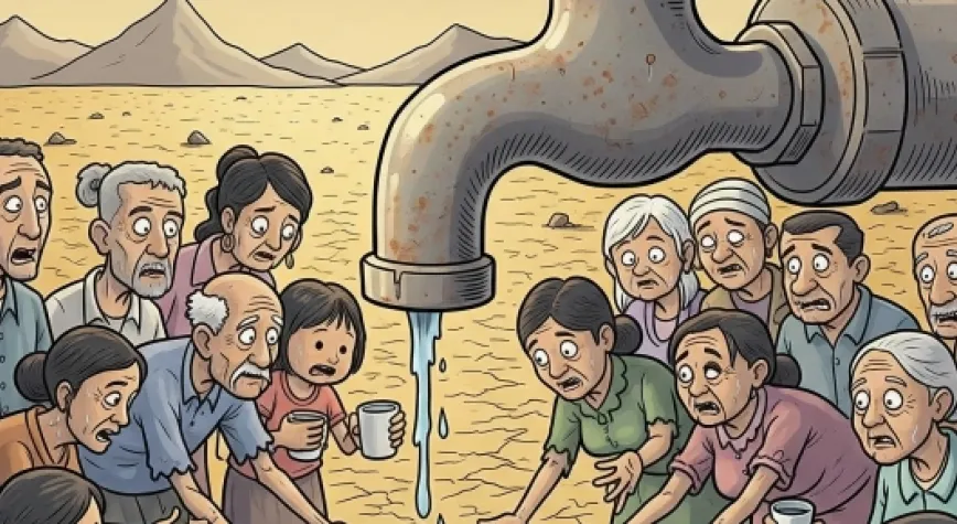 KURAKLIK KAPIDA…YA SU BİTERSE?..