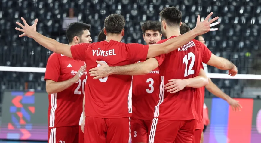 TÜRKİYE İSVİÇRE'Yİ 3-0 YENDİ