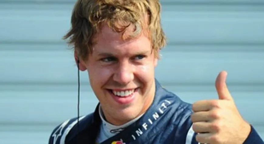 VETTEL KAZANMAYA DOYMUYOR!..